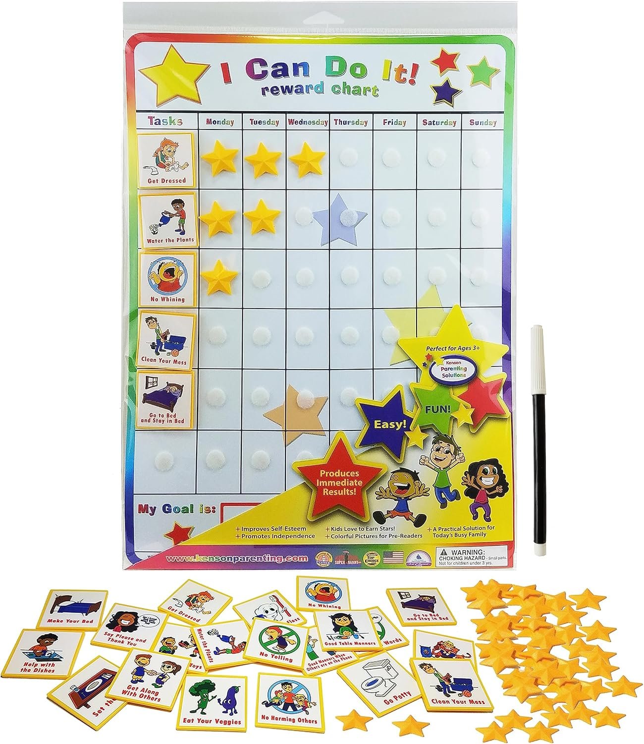 discipline behavior chart for kids