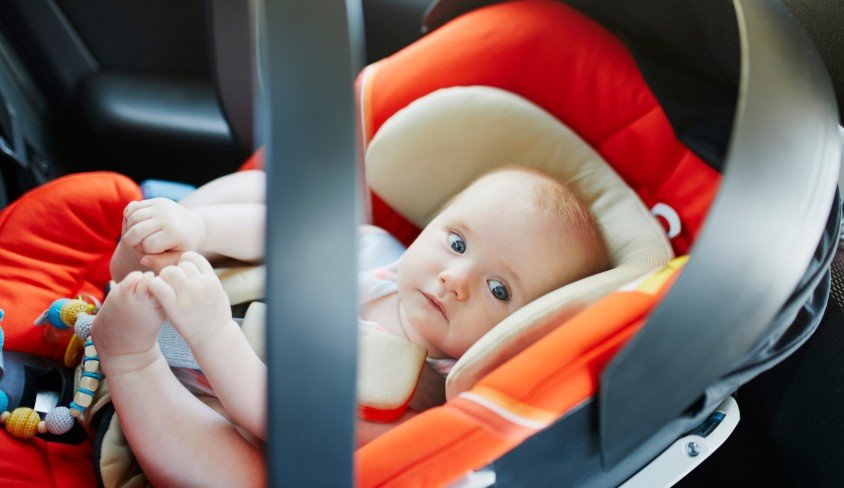 Infant Car Seat on Plane