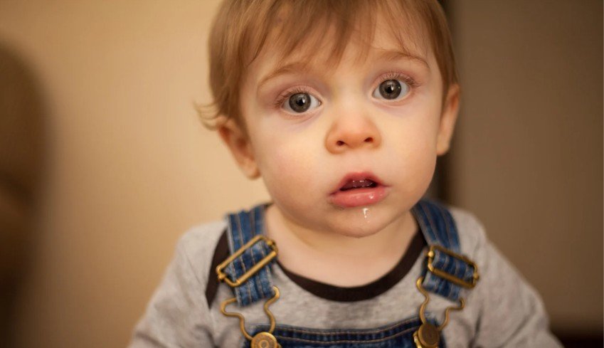 Newborn Drooling a Lot