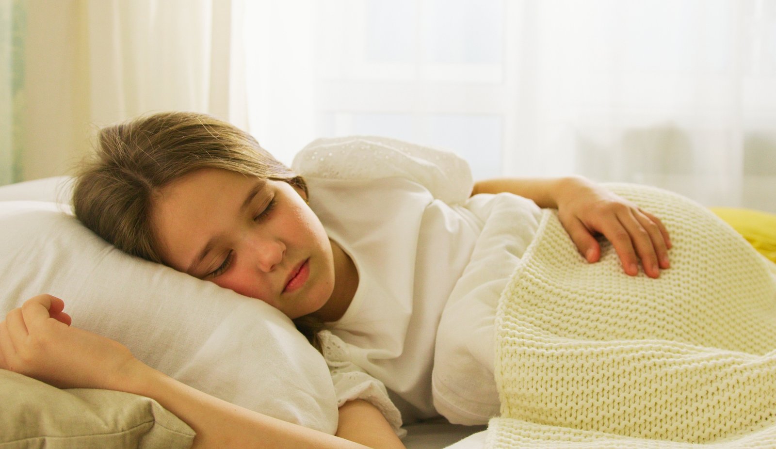 Teenager peeing bedwetting