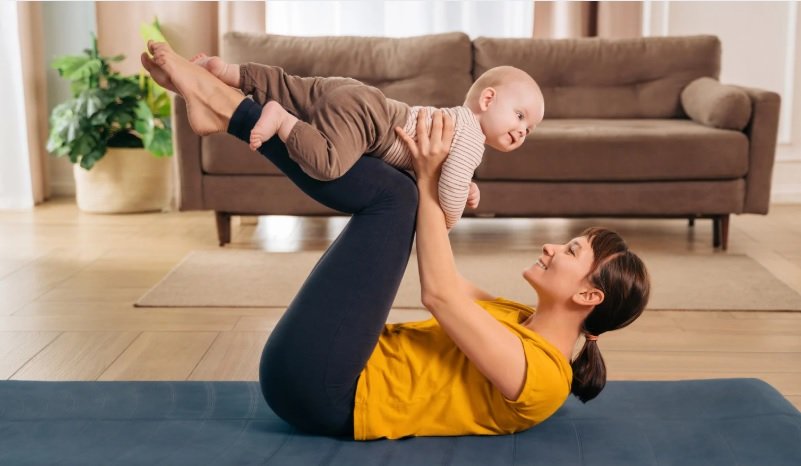 Postpartum Ab workout Exercises