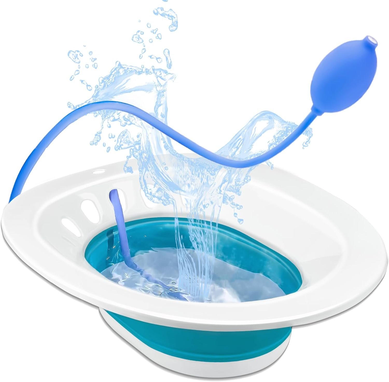 Sitz baths and witch hazel