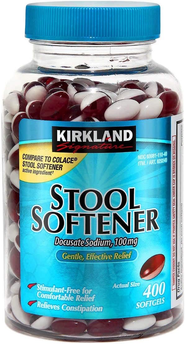 daily OTC stool softener