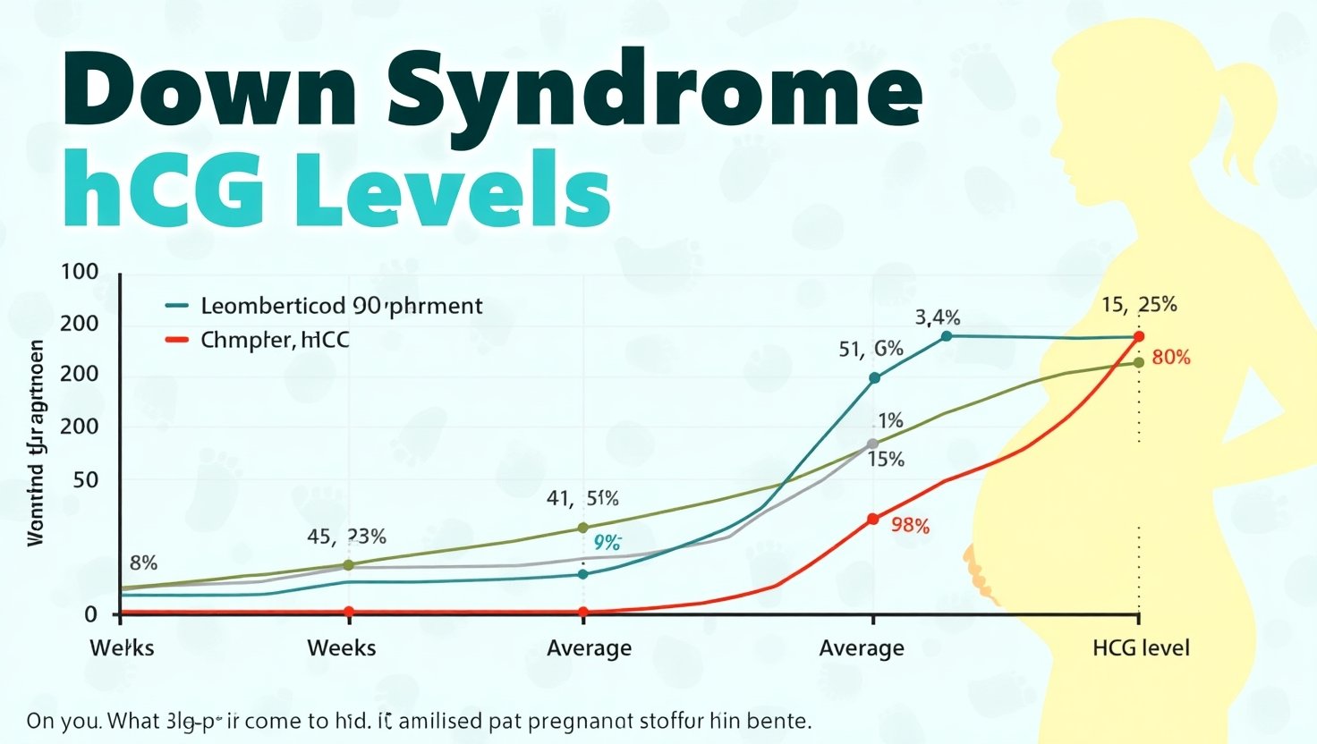 Down Syndrome hCG Levels by Week