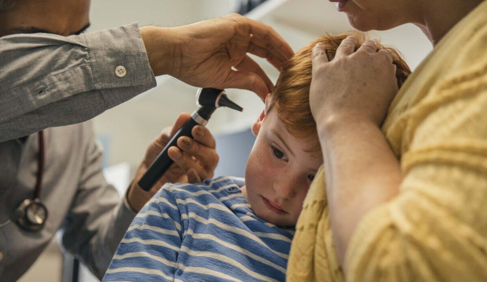 Double Ear Infection in Infant