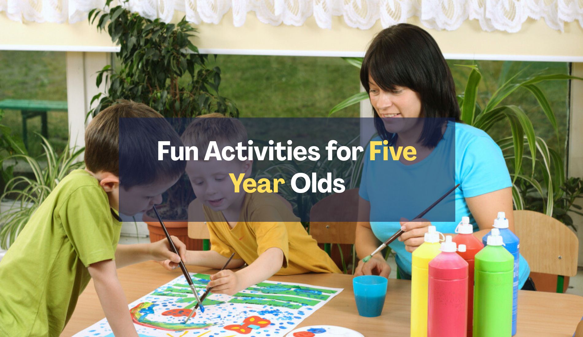 10 Fun Activities for Five Year Olds That Boost Creativity