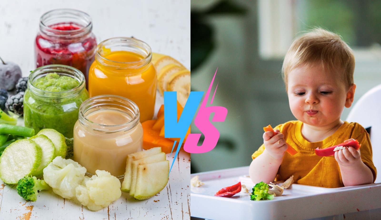 Baby Led Weaning Vs Purees