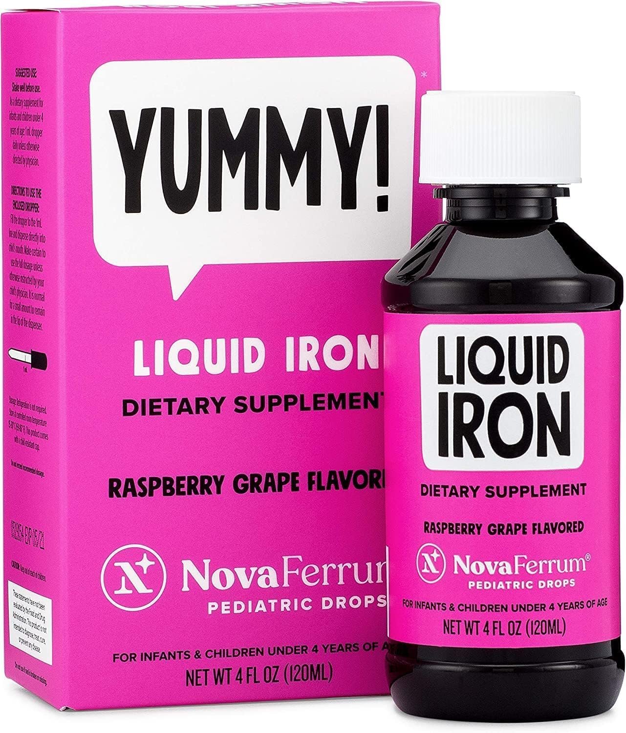 Liquid Iron Supplement for Infants and Toddlers