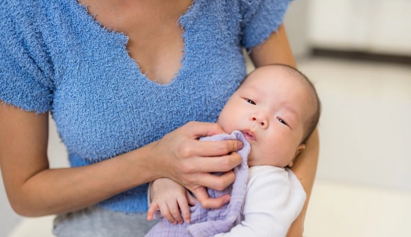 6 Month Old Gagging on Puree