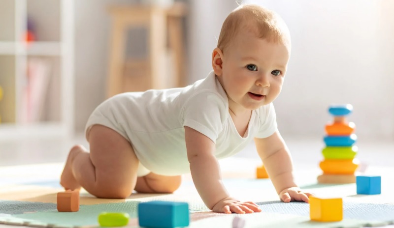 Infant Milestones by Month